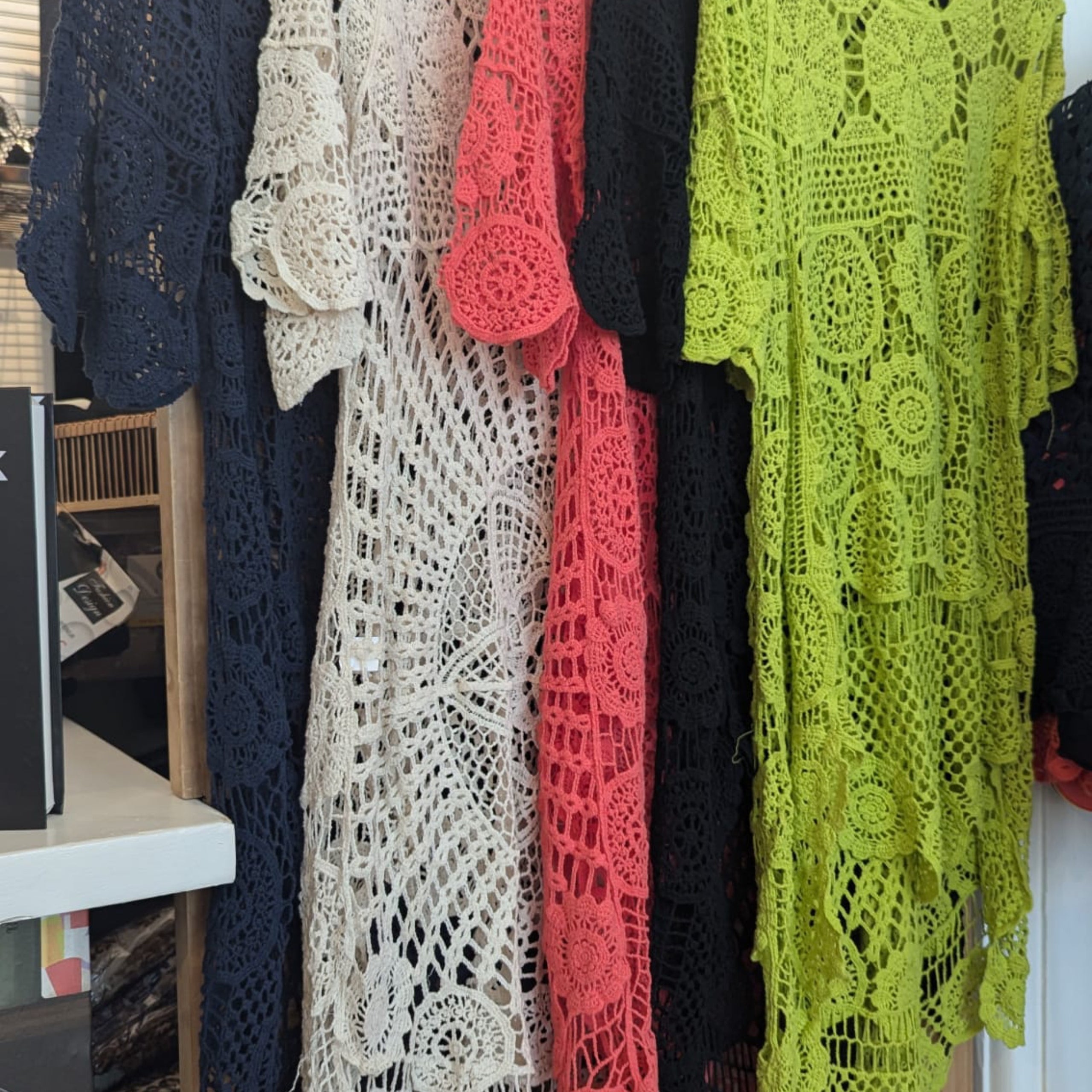 Crochet high low top clearance