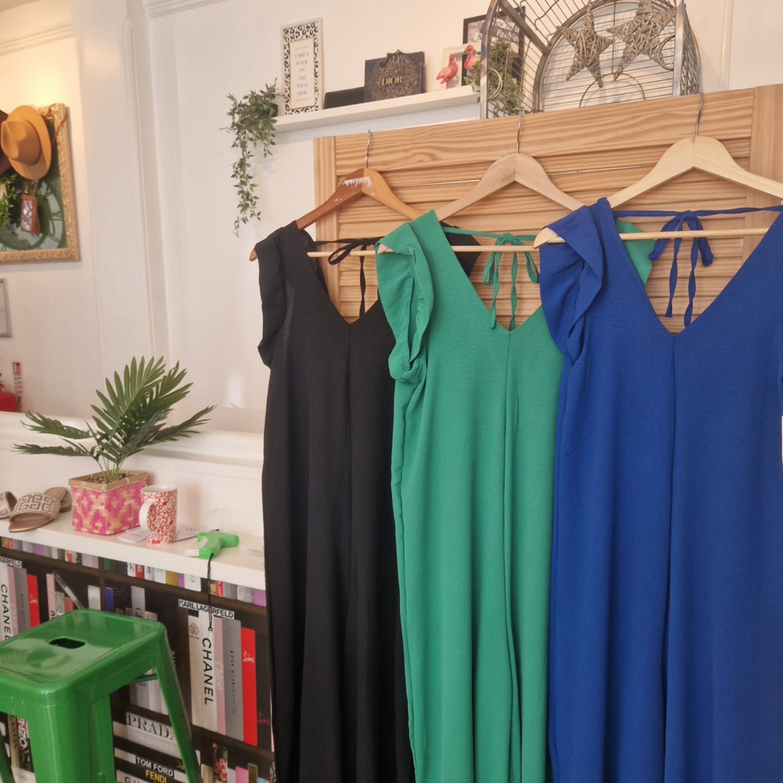 Shoulder tie jumpsuit discount