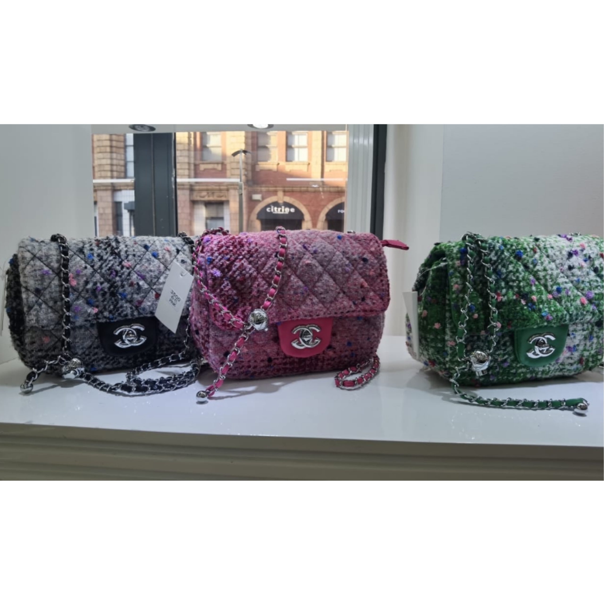 Wool Style Chanel Inspired Bag Dennis HQ